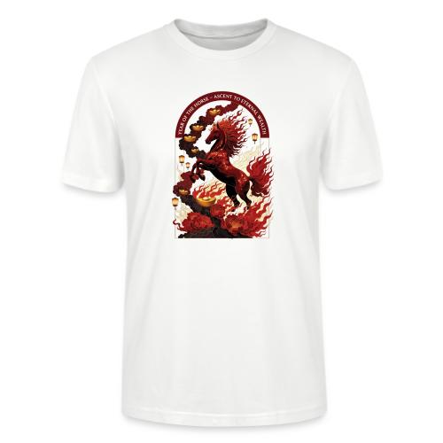 Year of the Horse Rise T Shirt,Lunar New Year Gift - Stanley/Stella Crafter Unisex Organic T-Shirt