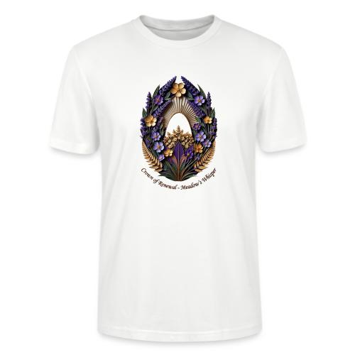 Easter Meadow Crown Renewal T Shirt, Spring Gift - Stanley/Stella Crafter Unisex Organic T-Shirt