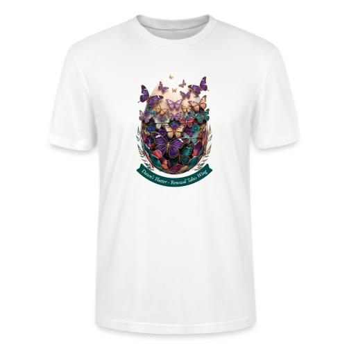 Easter Dawn's Flutter Butterfly T Shirt, Gift - Stanley/Stella Crafter Unisex Organic T-Shirt