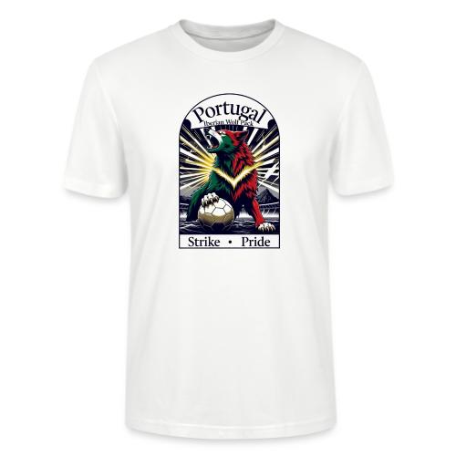 Portugal Iberian Wolf Soccer T Shirt, Pride Gift - Stanley/Stella Crafter Unisex Organic T-Shirt