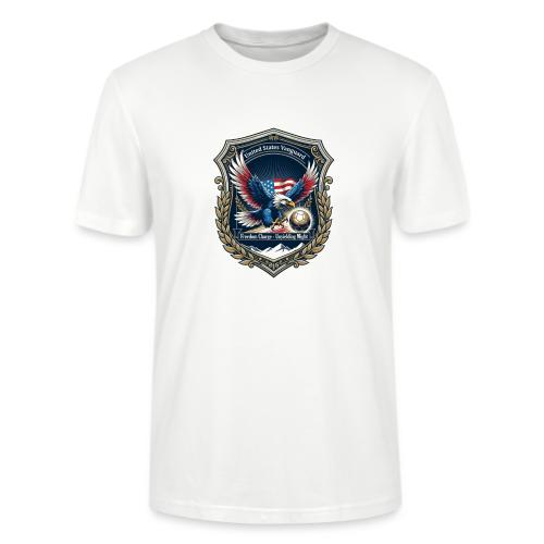 USA Eagle Vanguard T-Shirt,American Flag PrideGift - Stanley/Stella Crafter Unisex Organic T-Shirt