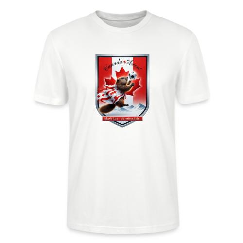 Canada Beaver Ascent T-Shirt, Canadian Pride Gift - Stanley/Stella Crafter Unisex Organic T-Shirt