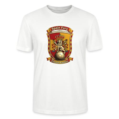 Spain Lion Fury T-Shirt, Spanish Crest Gift - Stanley/Stella Crafter Unisex Organic T-Shirt