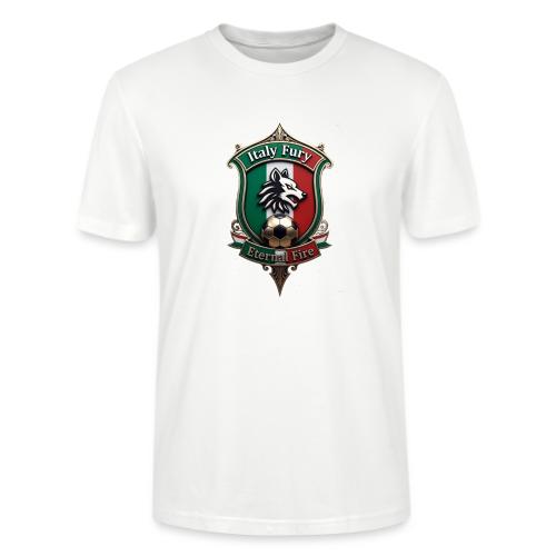 Italy heritage Wolf Fury Tee, Pride Badge Gift - Stanley/Stella Crafter Unisex Organic T-Shirt