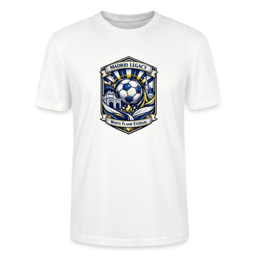 Madrid White Legacy T Shirt, Madrid Fan Gift - Stanley/Stella Crafter Unisex Organic T-Shirt