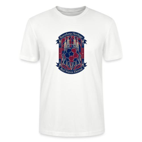 Barcelona Red Heritage T Shirt, Barsa fan Gift - Stanley/Stella Crafter Unisex Organic T-Shirt