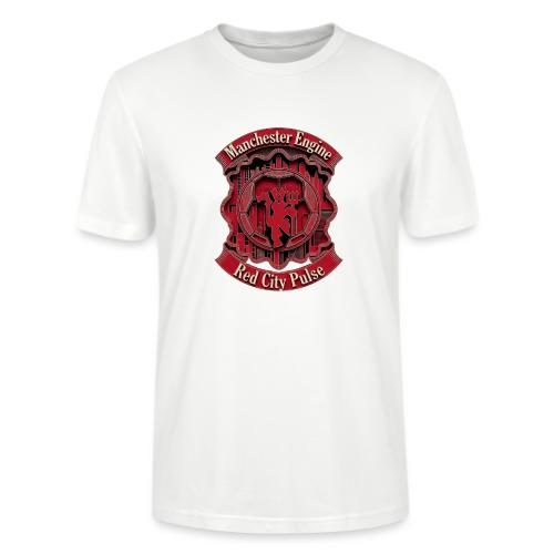 Red Manchester T Shirt, Red Soccer City Pride Gift - Stanley/Stella Crafter Unisex Organic T-Shirt