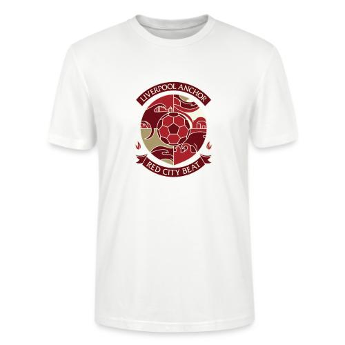 Liverpool Anchor T Shirt, Soccer City Pride Gift - Stanley/Stella Crafter Unisex Organic T-Shirt