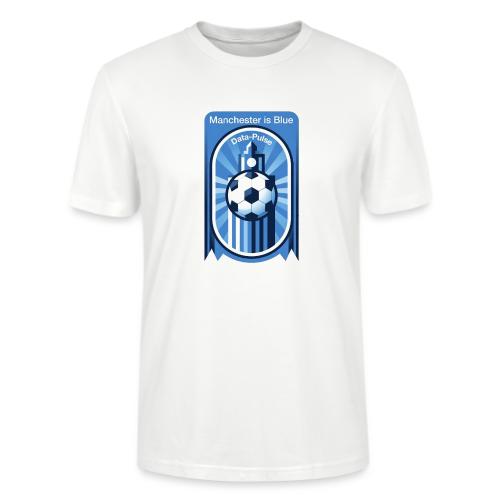 Manchester is Blue Soccer City T Shirt, Apparel - Stanley/Stella Crafter Unisex Organic T-Shirt