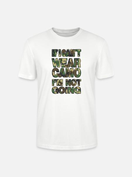 camo - Stanley/Stella Crafter Unisex Organic T-Shirt - white
