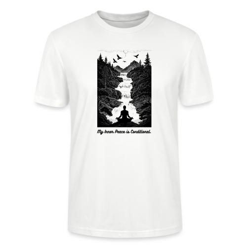 Conditional Inner Peace T-Shirt | Minimalist Zen - Stanley/Stella Crafter Unisex Organic T-Shirt