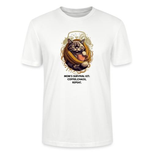 Powered by Sarcasm Cat Tee - Stanley/Stella Crafter Unisex Organic T-Shirt