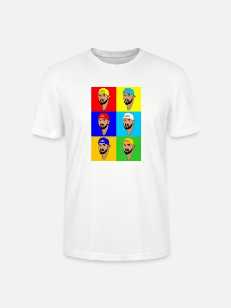 Nick Kyrgios - Stanley/Stella Crafter Unisex Organic T-Shirt - white