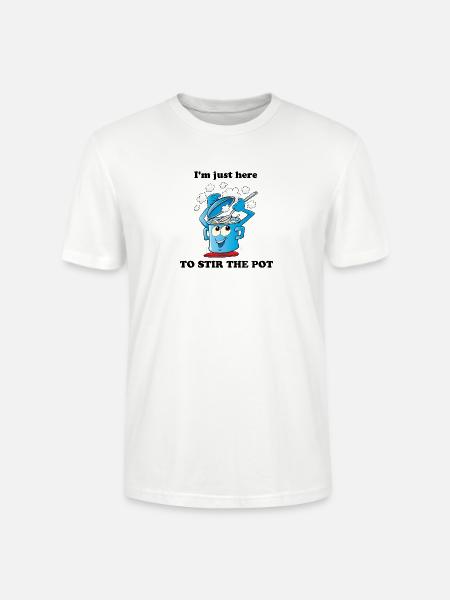 Stir The Pot - Stanley/Stella Crafter Unisex Organic T-Shirt - white