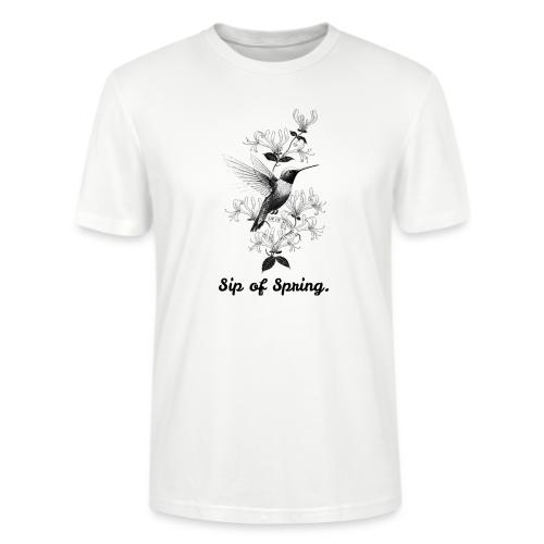 Hummingbird T-Shirt, Honeysuckle Vine - Stanley/Stella Crafter Unisex Organic T-Shirt