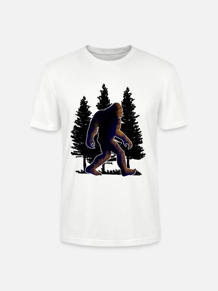 Big foot, Bigfoot - Stanley/Stella Crafter Unisex Organic T-Shirt - white