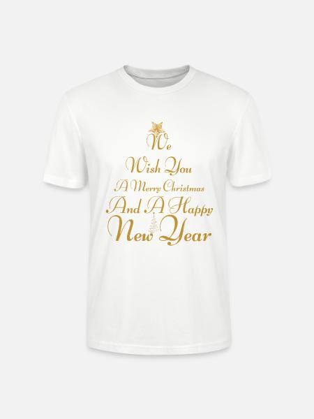 Christmas - Stanley/Stella Crafter Unisex Organic T-Shirt - white