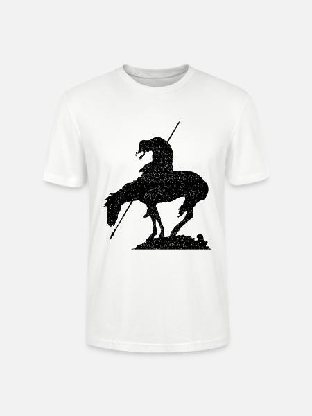 The horseman trail end  - Stanley/Stella Crafter Unisex Organic T-Shirt - white