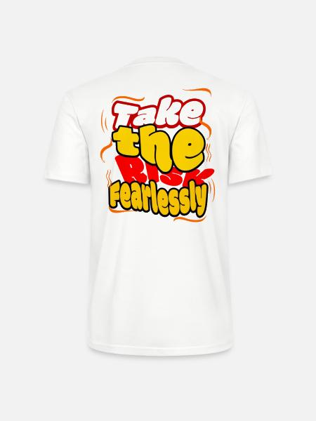 Fearless Tshirt - Stanley/Stella Crafter Unisex Organic T-Shirt - white
