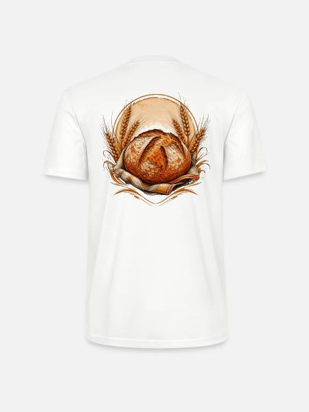 Artisan Sourdough Baker Rusti - Stanley/Stella Crafter Unisex Organic T-Shirt - white