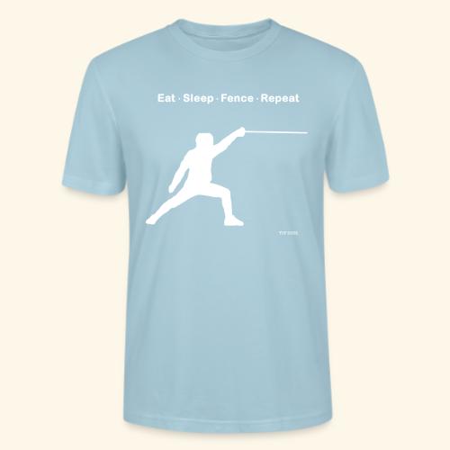 Eat Sleep Fence Repeat - Stanley/Stella Crafter Unisex Organic T-Shirt