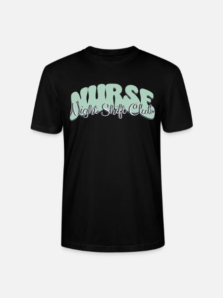 Nurse Night Shift Club - Stanley/Stella Crafter Unisex Organic T-Shirt - black