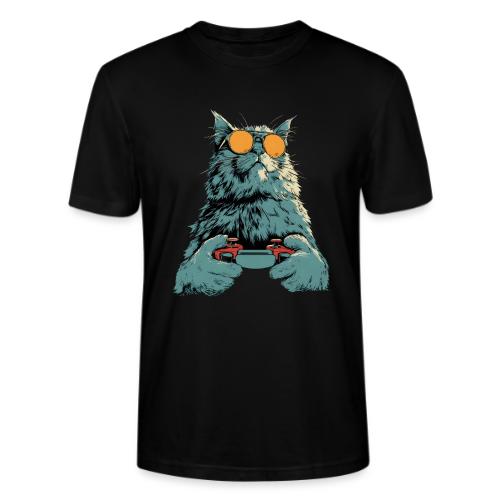Cat: Fluff Mode On - Stanley/Stella Crafter Unisex Organic T-Shirt