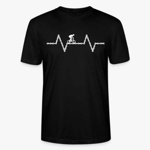 bmx bike heartbeat - Stanley/Stella Crafter Unisex Organic T-Shirt