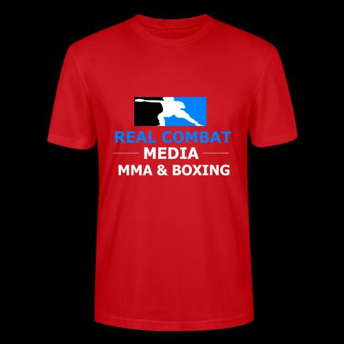 RCM MMA & BOXING Light Blue White Text - Stanley/Stella Crafter Unisex Organic T-Shirt