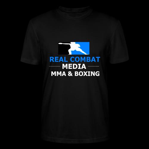 RCM MMA & BOXING Light Blue White Text - Stanley/Stella Crafter Unisex Organic T-Shirt