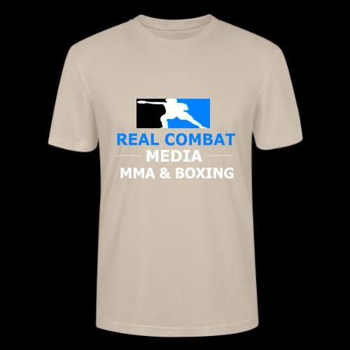 RCM MMA & BOXING Light Blue White Text - Stanley/Stella Crafter Unisex Organic T-Shirt