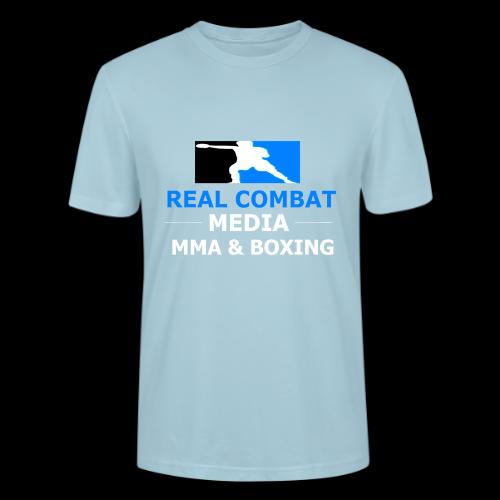 RCM MMA & BOXING Light Blue White Text - Stanley/Stella Crafter Unisex Organic T-Shirt