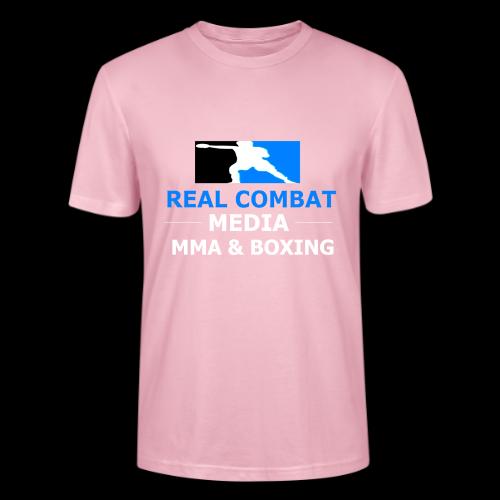 RCM MMA & BOXING Light Blue White Text - Stanley/Stella Crafter Unisex Organic T-Shirt