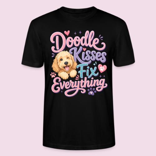 Doodle Kisses Fix Everything Dog Lover Gift - Stanley/Stella Crafter Unisex Organic T-Shirt