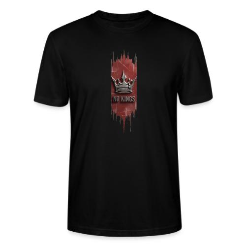 NO KINGS - Distressed Anarchy Crown - Stanley/Stella Crafter Unisex Organic T-Shirt