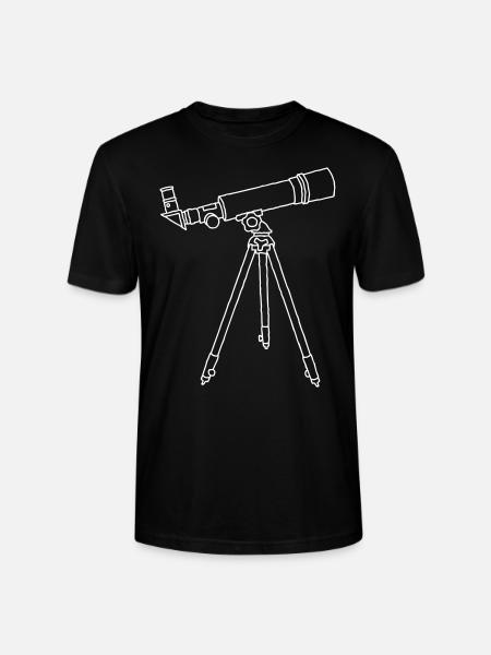 Telescope - Stanley/Stella Crafter Unisex Organic T-Shirt - black