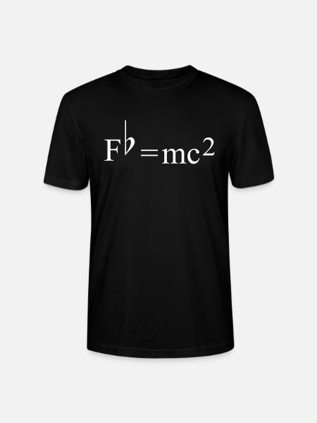 Fb=mc2 - Stanley/Stella Crafter Unisex Organic T-Shirt - black