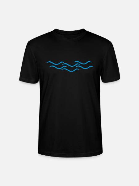 water - Stanley/Stella Crafter Unisex Organic T-Shirt - black