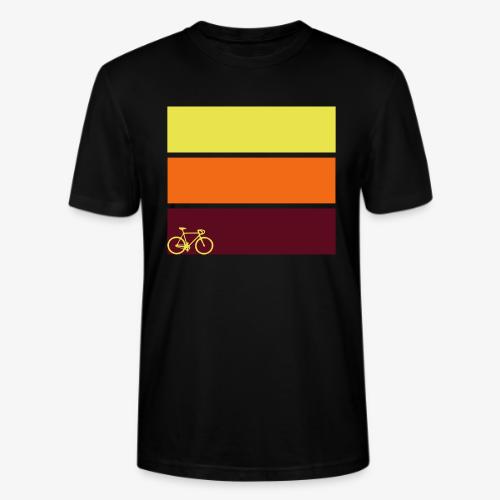 tricolor with bicycle - Stanley/Stella Crafter Unisex Organic T-Shirt