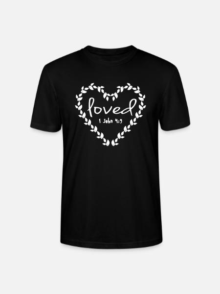 Loved Religious - Stanley/Stella Crafter Unisex Organic T-Shirt - black