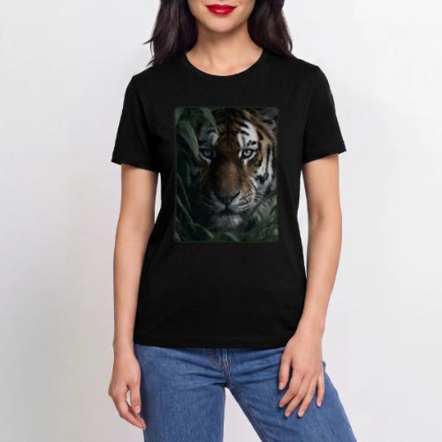 Tiger Jungle Eyes Wildlife Design - Stanley/Stella Crafter Unisex Organic T-Shirt