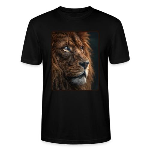 Lion Portrait Majestic Wildlife Design - Stanley/Stella Crafter Unisex Organic T-Shirt