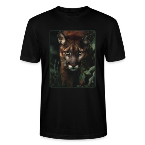 Cougar Jungle Predator Design - Stanley/Stella Crafter Unisex Organic T-Shirt
