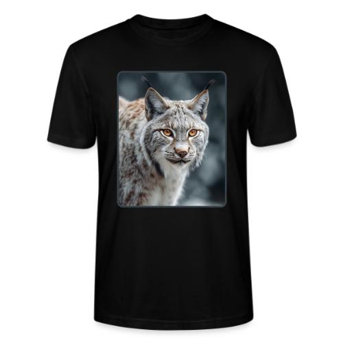 Lynx Portrait Piercing Eyes Design - Stanley/Stella Crafter Unisex Organic T-Shirt