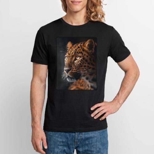 Amur Leopard Face Wildlife Design - Stanley/Stella Crafter Unisex Organic T-Shirt