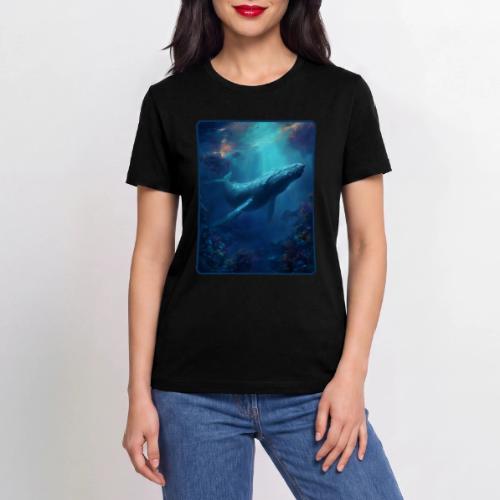 Humpback Whale Ocean Reef Design - Stanley/Stella Crafter Unisex Organic T-Shirt