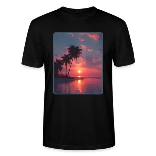 Tropical Sunset Ocean Reflection Design - Stanley/Stella Crafter Unisex Organic T-Shirt