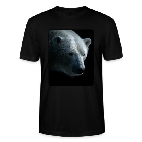 Polar Bear Close-Up Wildlife Design - Stanley/Stella Crafter Unisex Organic T-Shirt