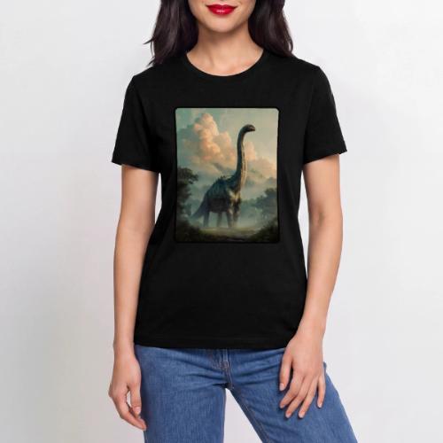 Brachiosaurus Prehistoric Scene Design - Stanley/Stella Crafter Unisex Organic T-Shirt