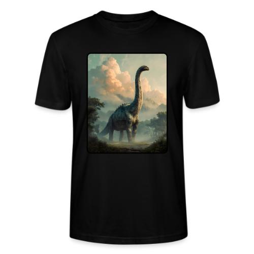 Brachiosaurus Prehistoric Scene Design - Stanley/Stella Crafter Unisex Organic T-Shirt